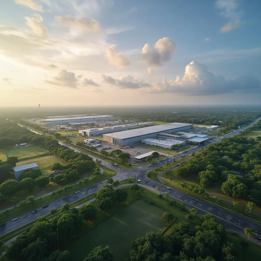Parque industrial en Barranquilla